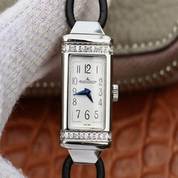 Jaeger-LeCoultre Reverso MG Factory Diamond White Dial