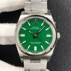 Rolex Oyster Perpetual M126000-0005 36MM EW Factory Green Dial