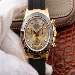 Rolex Daytona Cosmograph 116518LN JH Factory Silver Gray Dial