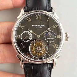 Patek Philippe Tourbillon Moonphase Black Dial