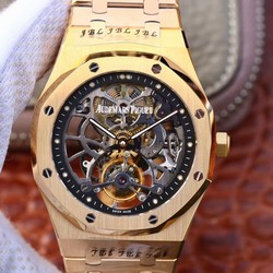 Audemars Piguet Royal Oak Offshore Diver Tourbillon 15407OR.OO.1220ST.01 JF Factory Skeleton Dial