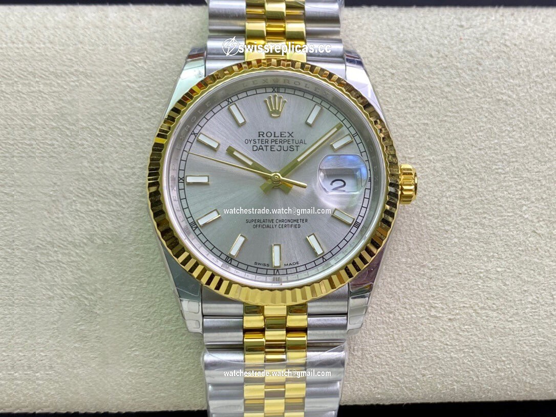 Rolex Datejust 126233 36MM EW Factory Yellow Gold