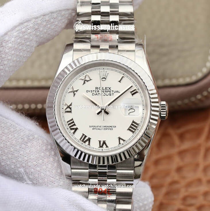 Rolex Datejust M126234-0025 GM Factory White Dial