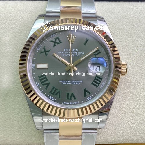 Rolex Datejust M126333-0019 EW Factory Yellow Gold