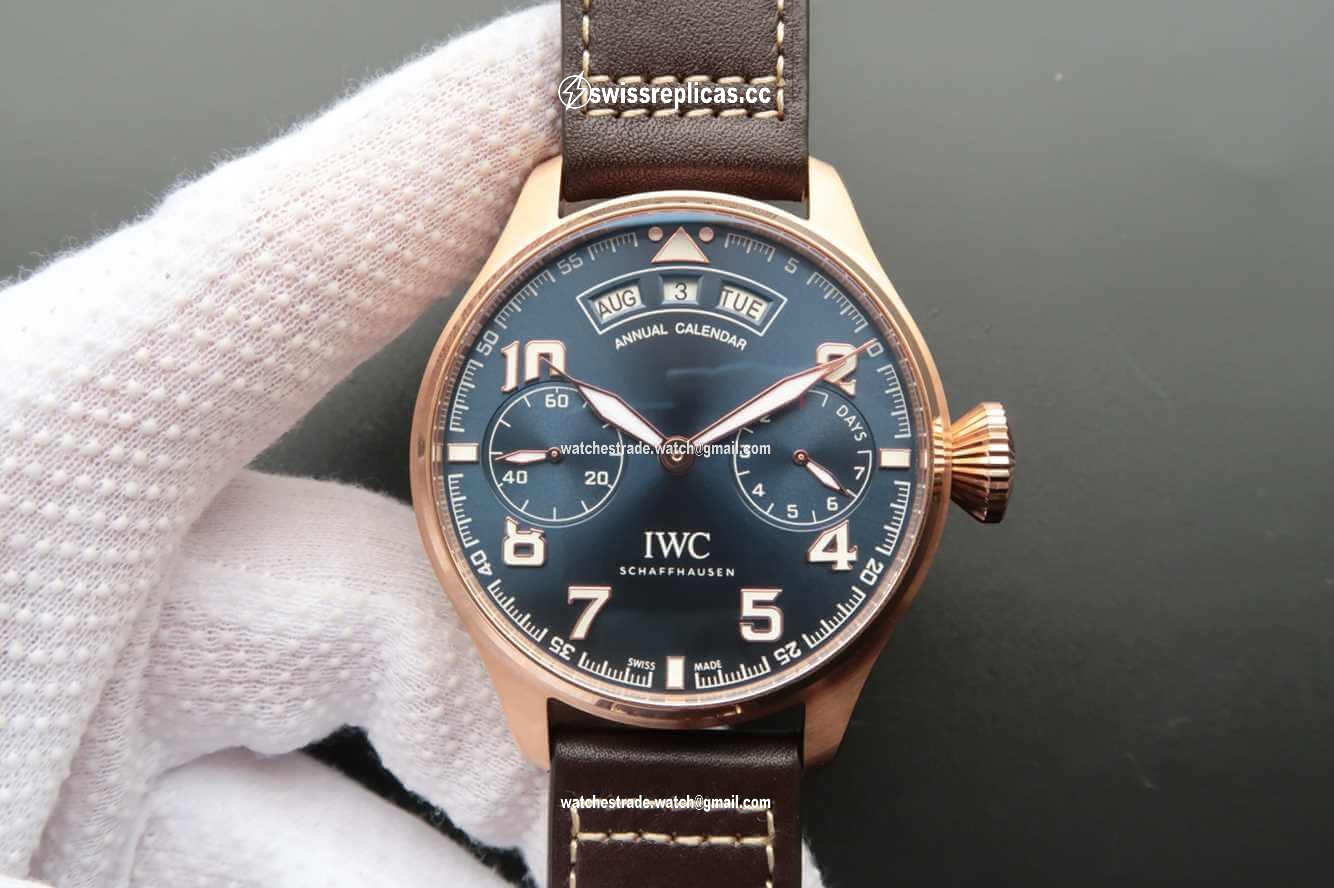 IWC Pilot IW502701 ZF Factory Blue Dial