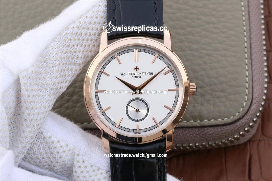 Vacheron Constantin Traditionnelle 82172/000R-9382 TW Factory Rose Gold White Dial