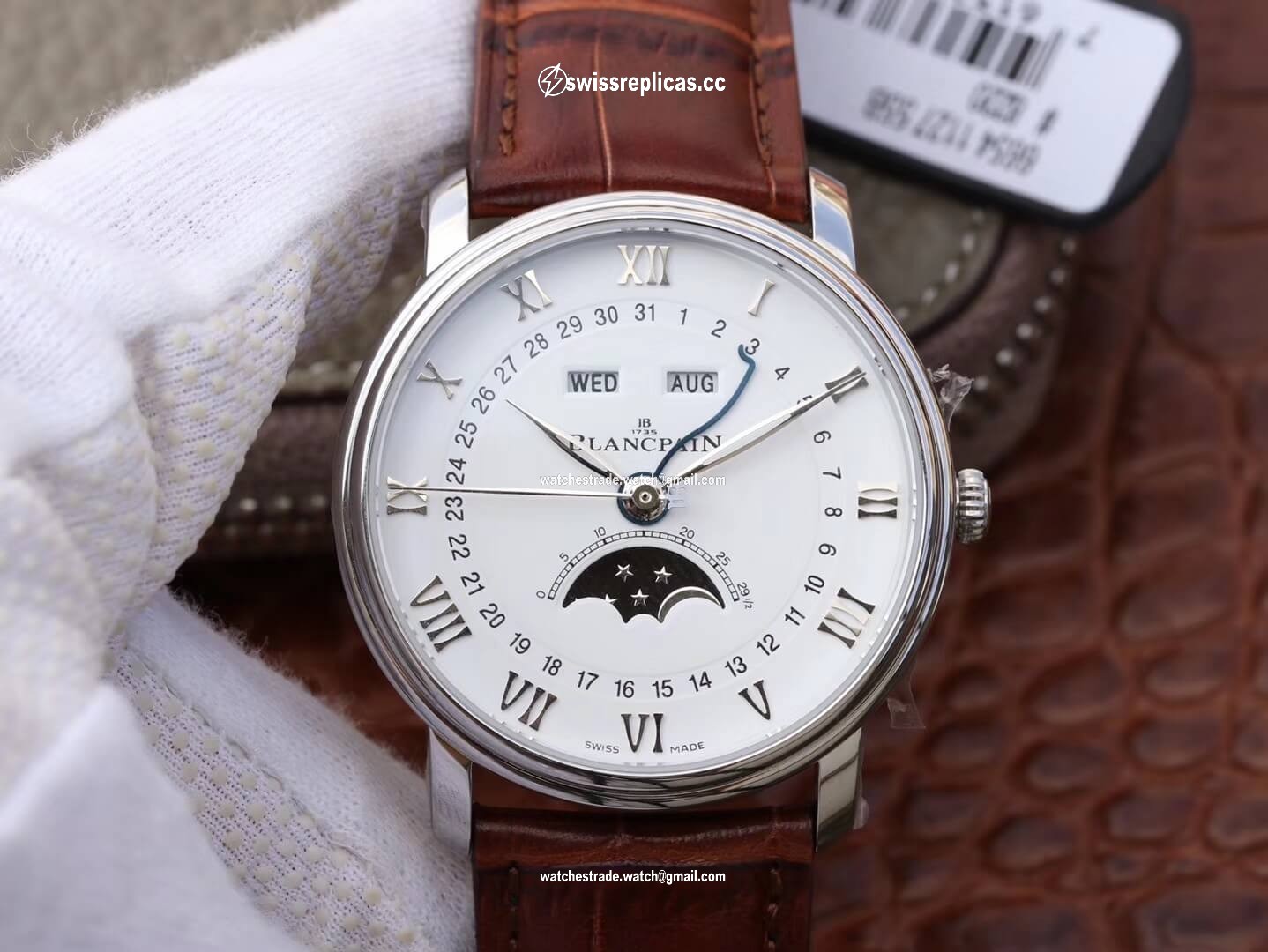 Blancpain Villeret 6654 OM Factory V2 White Dial