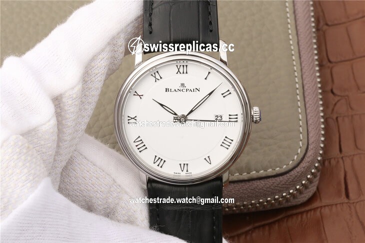 Blancpain Villeret 6651-1127-55B ZF Factory White Dial