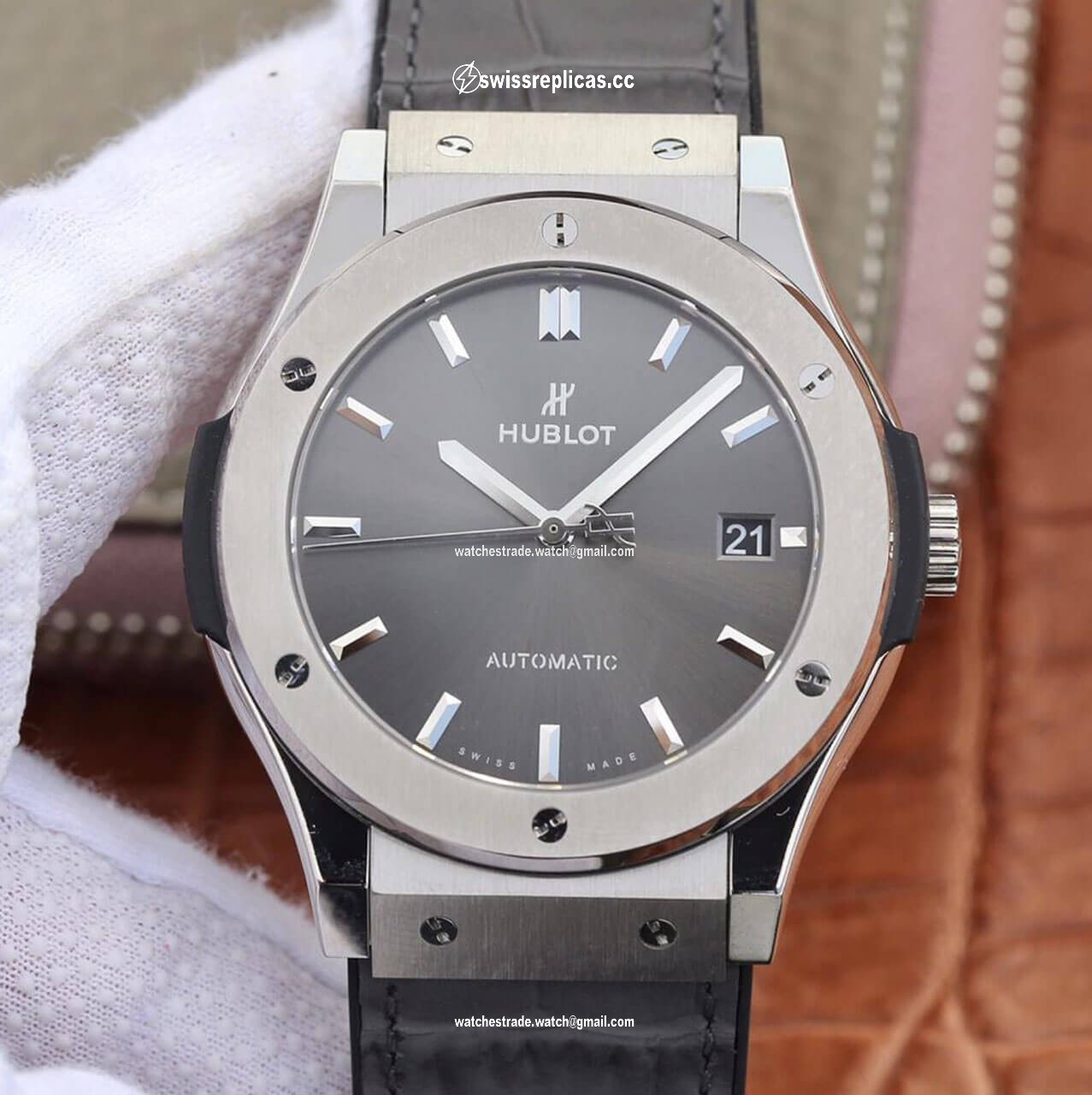 Hublot Classic Fusion 511.NX.7071.LR WWF Factory Dark Gray Dial
