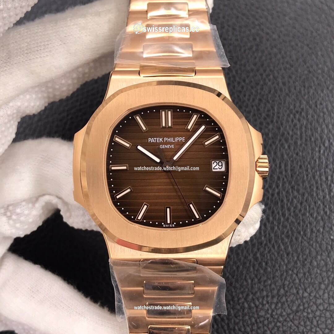 Patek Philippe Nautilus 5711/1R-001 3K Factory Dark Brown Dial