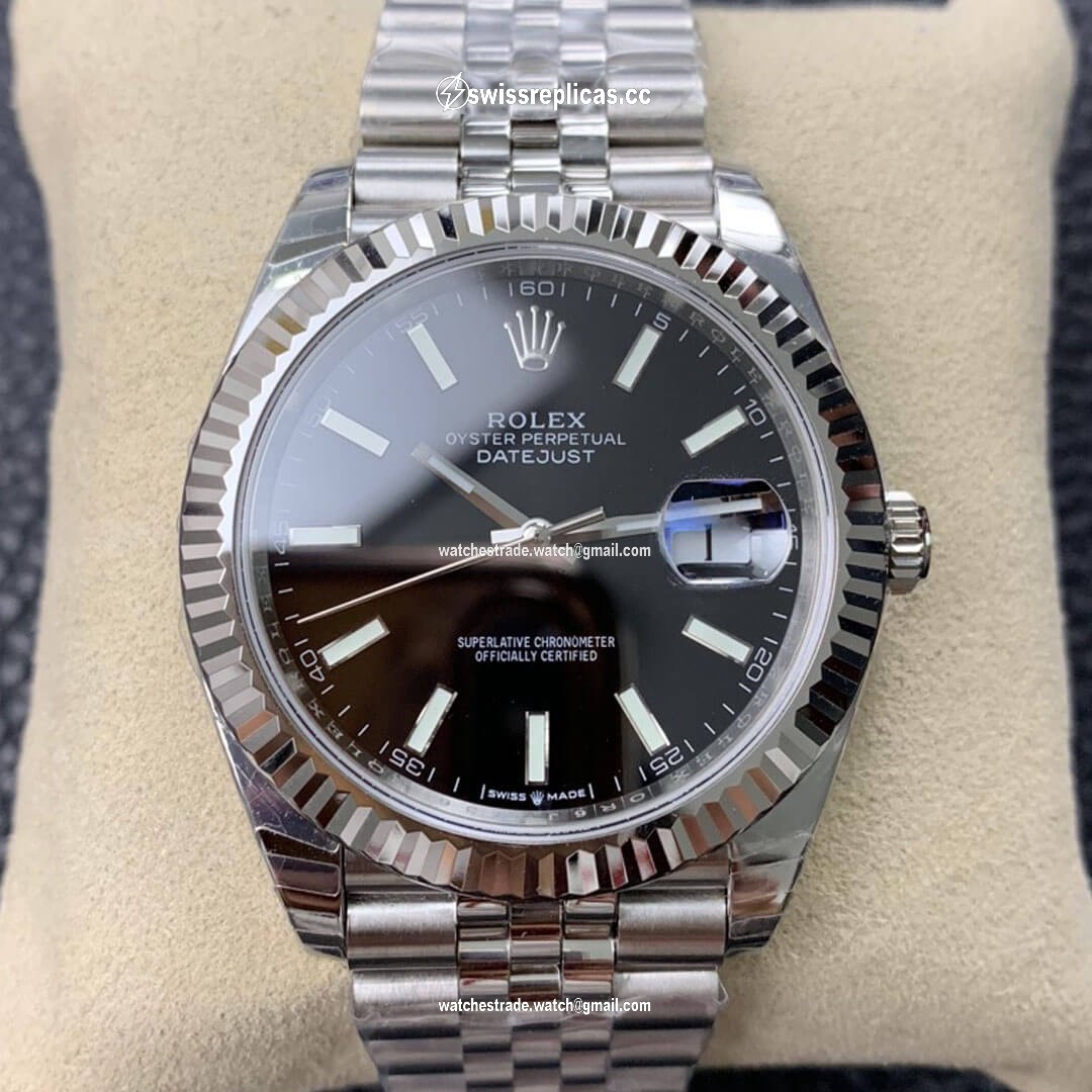 Rolex Datejust M126334-0018 EW Factory Black Dial