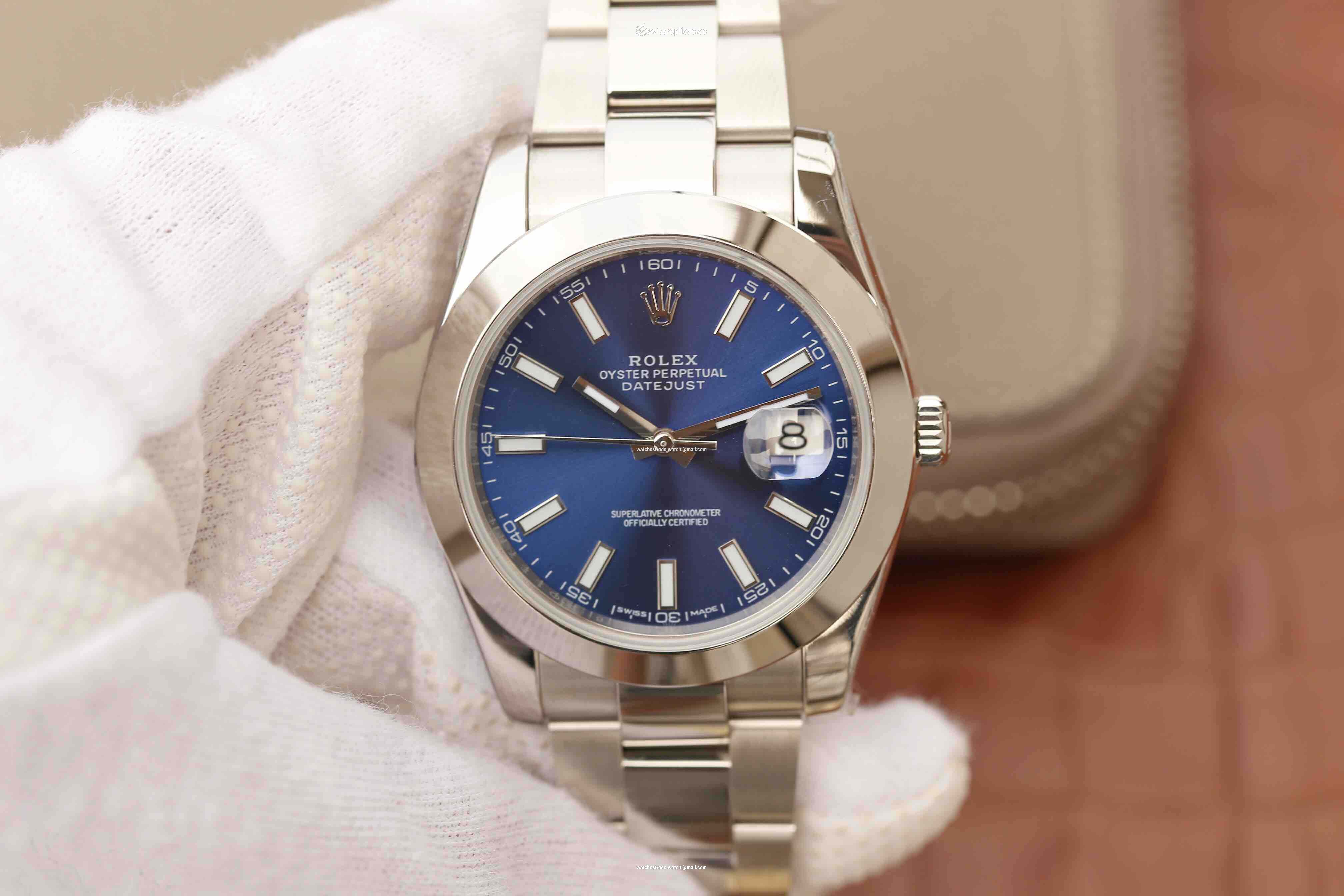 Rolex Datejust M126300-0001 EW Factory Blue Dial