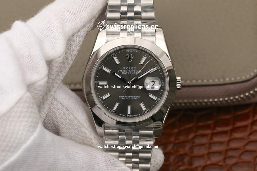 Rolex Datejust M126300-0008 EW Factory Grey Dial