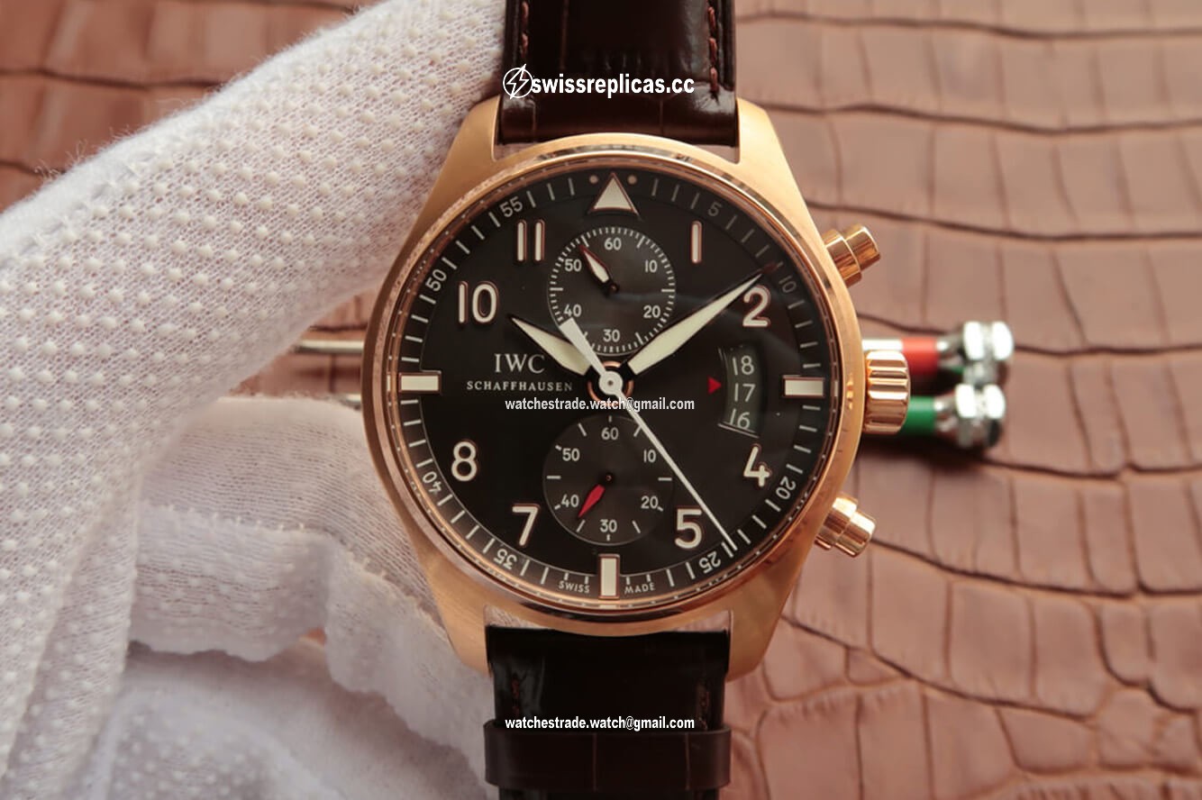 IWC Pilot IW387802 ZF Factory Dark Gray Dial