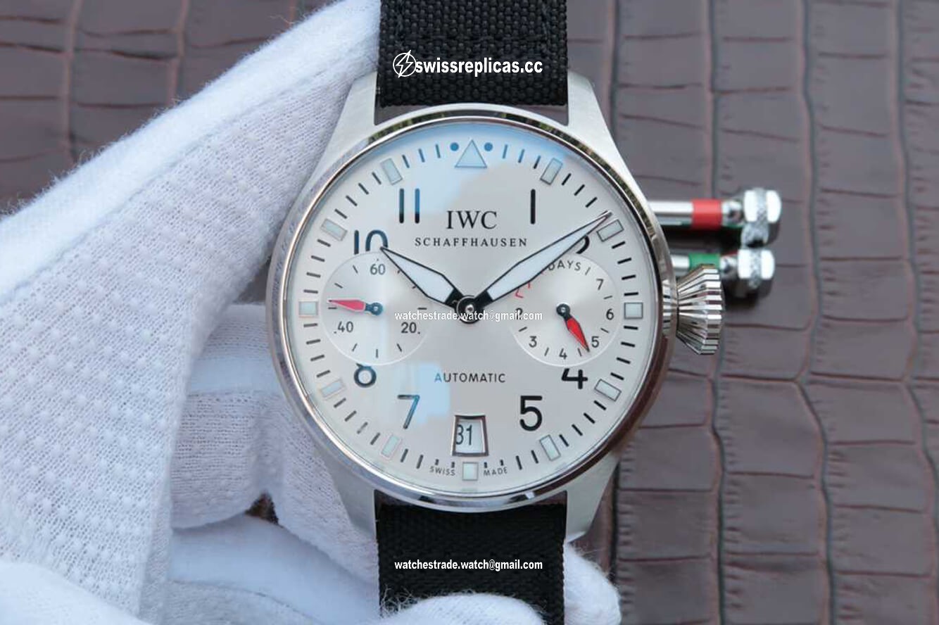 IWC Pilot 3777 Limited Edition ZF Factory White Dial