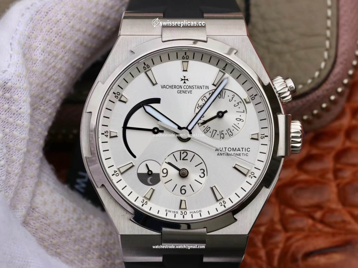 Vacheron Constantin Overseas 47450/B01A-9226 TWA Factory Rubber Strap