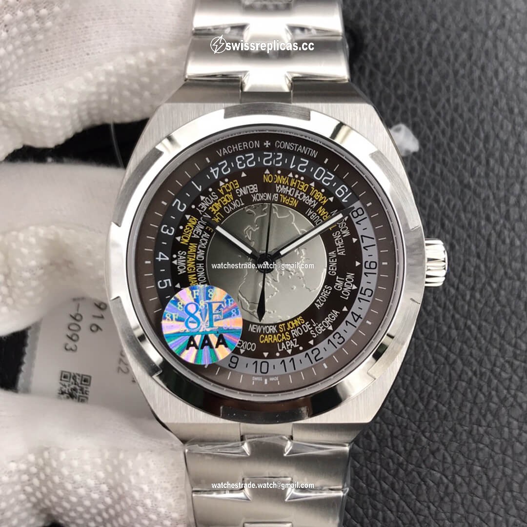 Vacheron Constantin Overseas 7700V/110A-B176 World Time 8F Factory Brown Dial