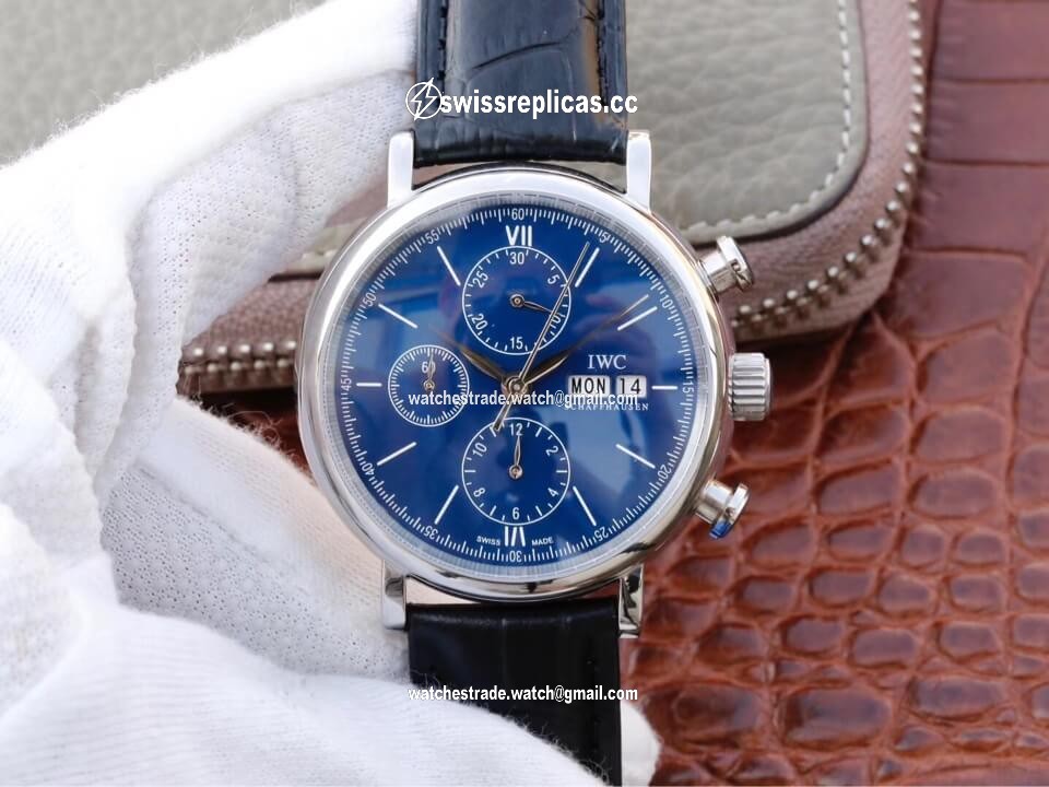 IWC Portofino 150th Anniversary Special Edition IW391023 ZF Factory Blue Dial