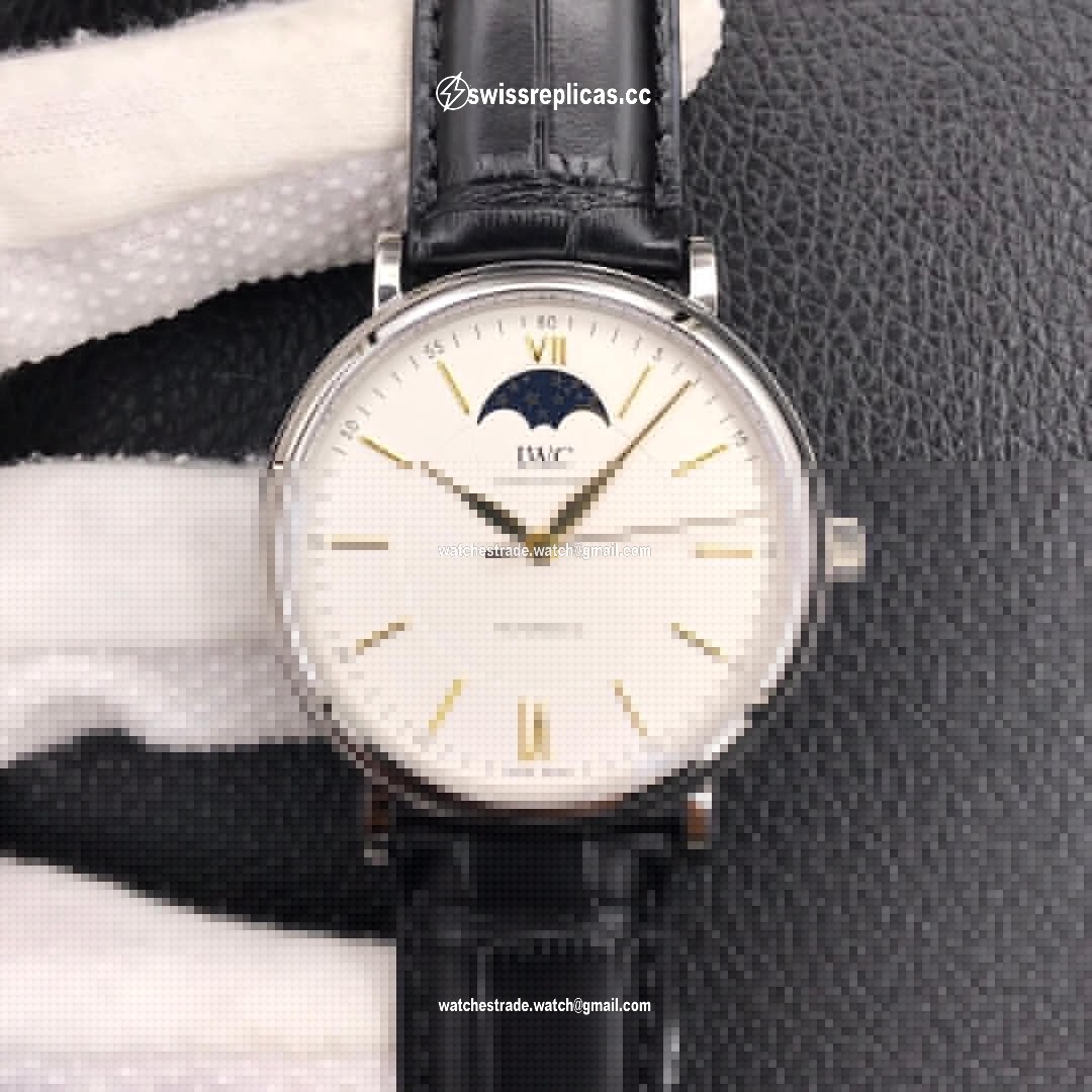 IWC Portofino Moon Phase IW459401 MKS Factory White Dial