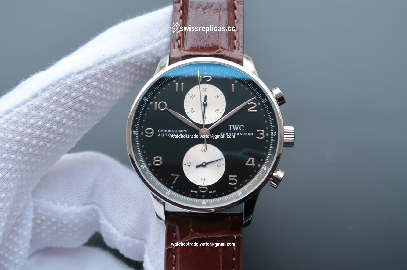 IWC Portugieser IW371404 ZF Factory V7 Black Dial