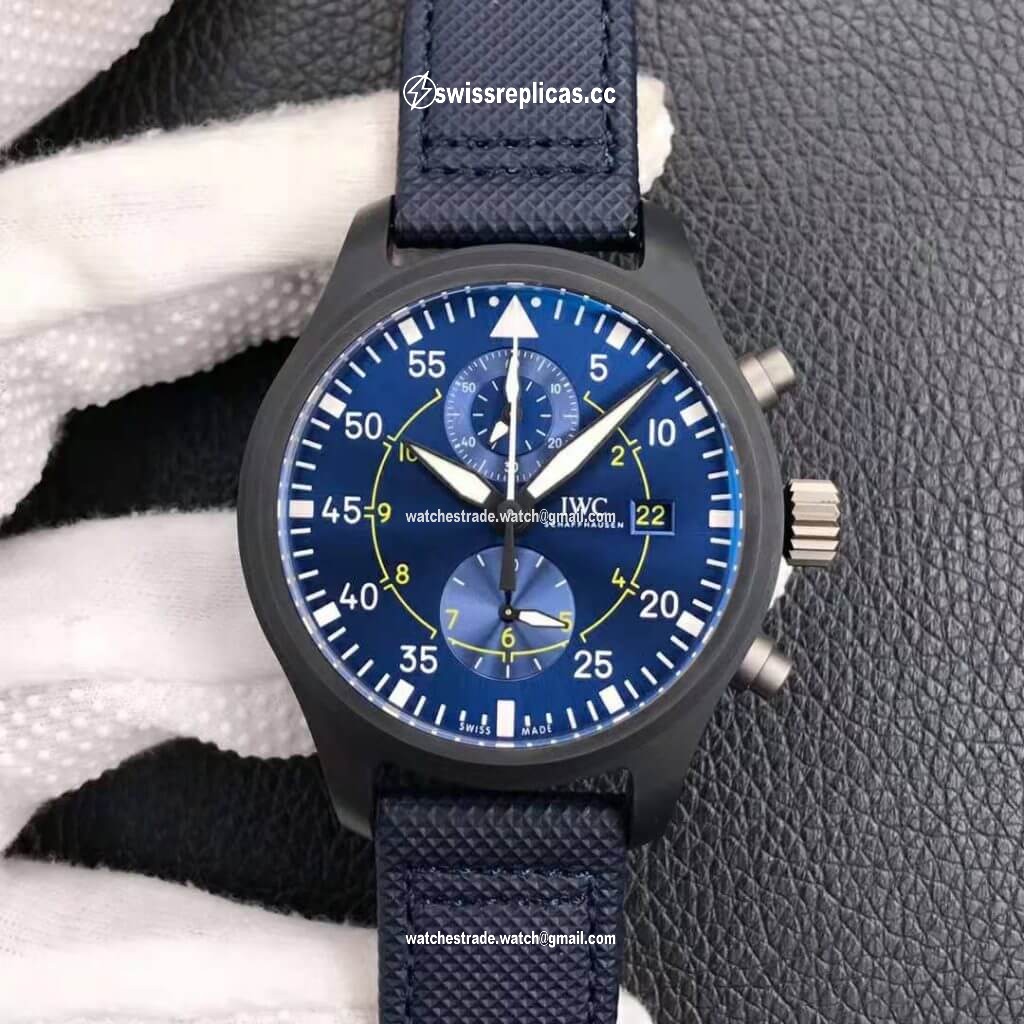 IWC Pilot Blue Angels IW389008 ZF Factory Ceramics
