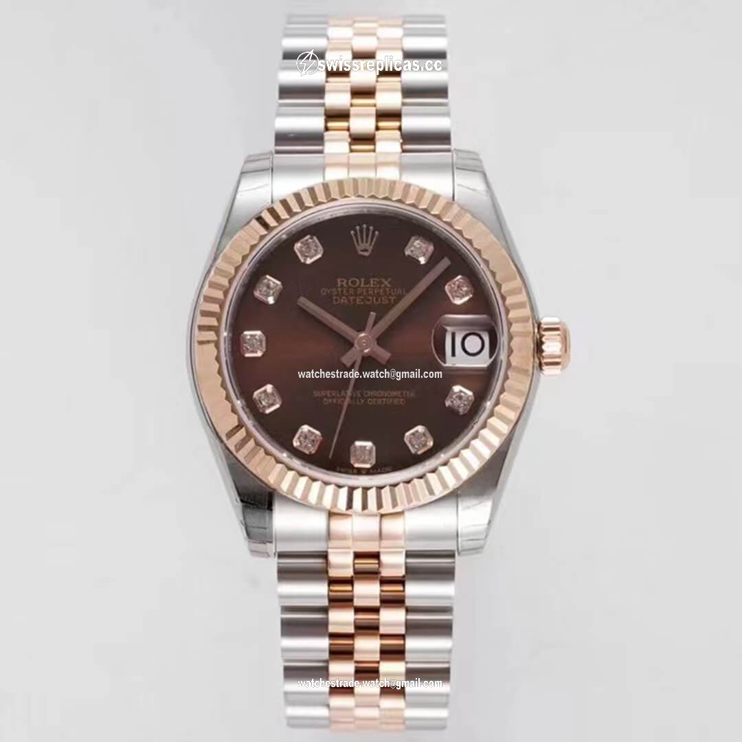 Rolex Datejust m278271-0028 GS Factory Brown Dial