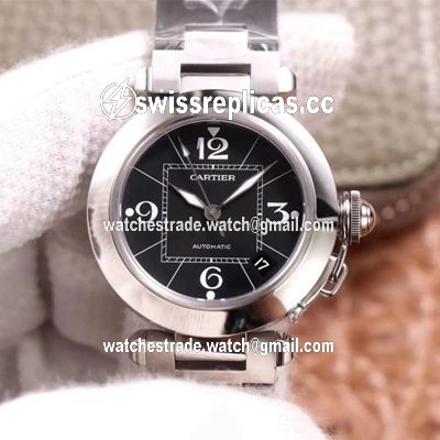 Cartier Pasha W31076M7 V9 Factory Black Dial