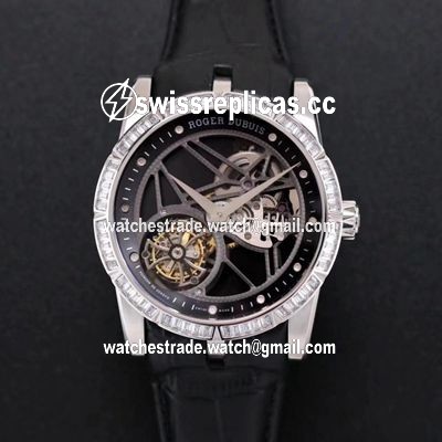 Roger Dubuis Excalibur RDDBEX0393 JB Factory Hollow Tourbillon V3 Diamond