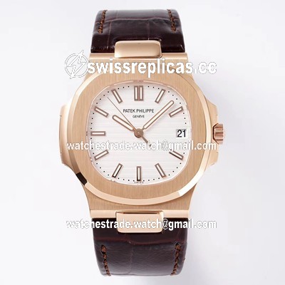 Patek Philippe Nautilus 5711R-001 PPF Factory V4 White Dial