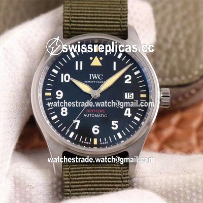 IWC Pilot Spitfire IW326801 MKS Factory Black Dial
