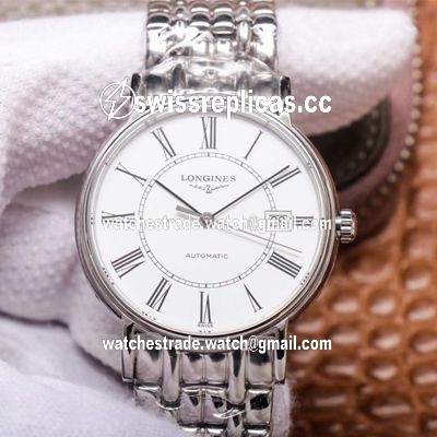 RM Factory Longines Presence L4.921.4.11.6 Stainless Steel White Dial