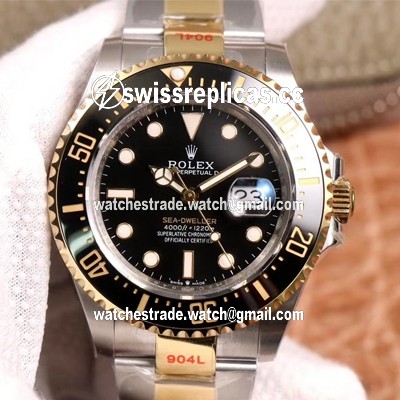 Rolex Sea Dweller M126603 V3 GM Factory Rose Gold Black Dial