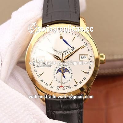 Jaeger-LeCoultre Master Calendar Q151242A 18K Yellow Gold Silver Dial