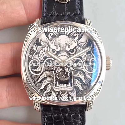 Panerai Radiomir FIRENZE Hand-Drawn Dragon Pattern Dial