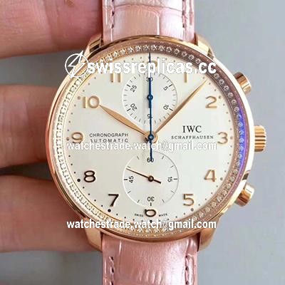 IWC Portuguese Chronograph ZF Factory White Dial