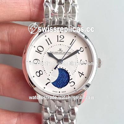 Jaeger-LeCoultre Rendez-Vous 3448420 Stainless Steel Bracelet White Dial