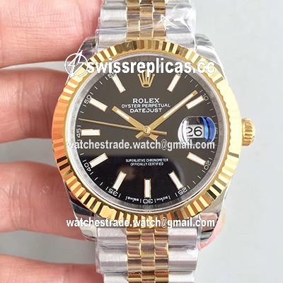 Rolex Datejust II 116333 41MM EW Factory Black Dial