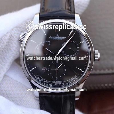 Jaeger-LeCoultre Master Geographic 1428421 TW Factory Black Dial