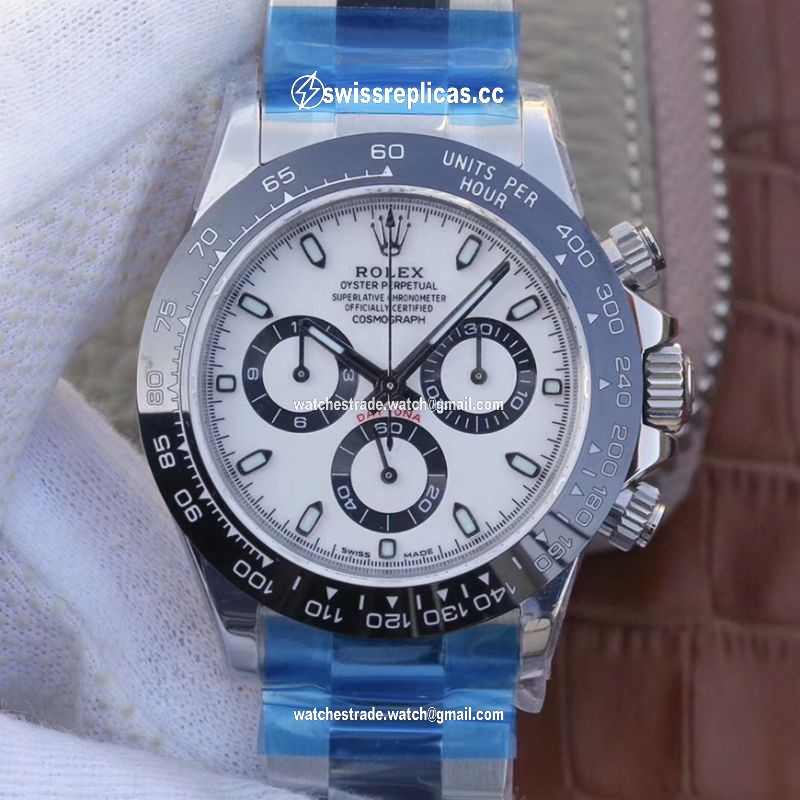 Rolex Daytona Cosmograph 116500LN Noob Factory White Dial