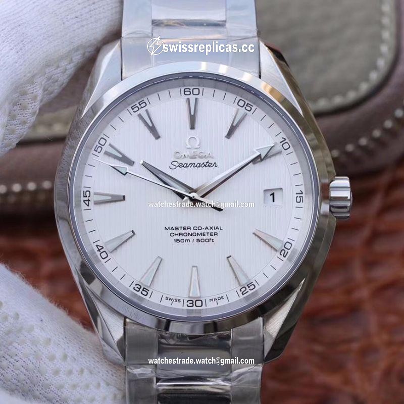 Omega Seamaster Aqua Terra 150M Master Co-Axial 231.10.42.21.02.003 VS Factory White Dial