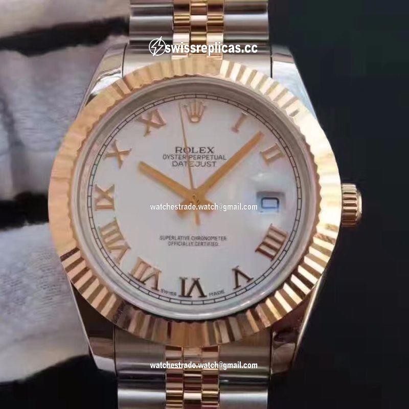 Rolex Datejust 126333-006 41mm White Rhodium Dial