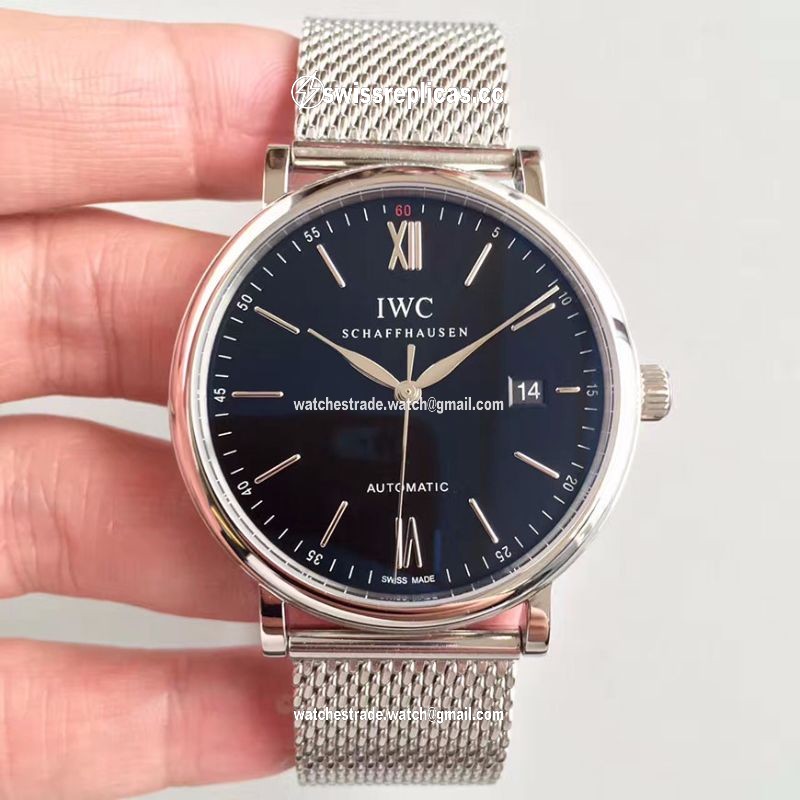 IWC Portofino Automatic IW356506 MKS Factory Black Dial
