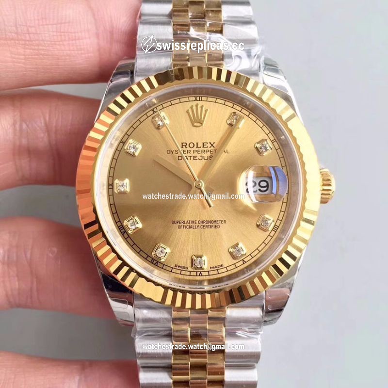 Rolex Datejust II M126333-0012 41MM EW Factory Champagne Dial