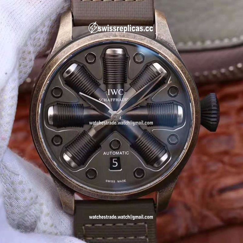 IWC Schaffhausen Pilot Top Gun Special Fuse Dial