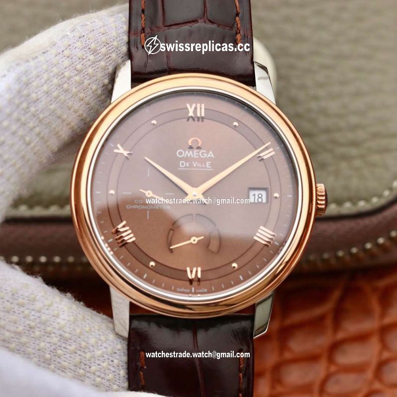 Omega De Ville Prestige 424.23.40.20.13.001 TW Factory Brown Dial