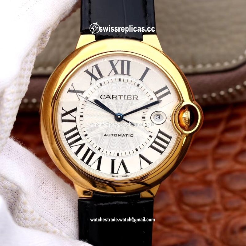 Ballon Bleu De Cartier 42mm W6900551 V9 Factory Silver Dial