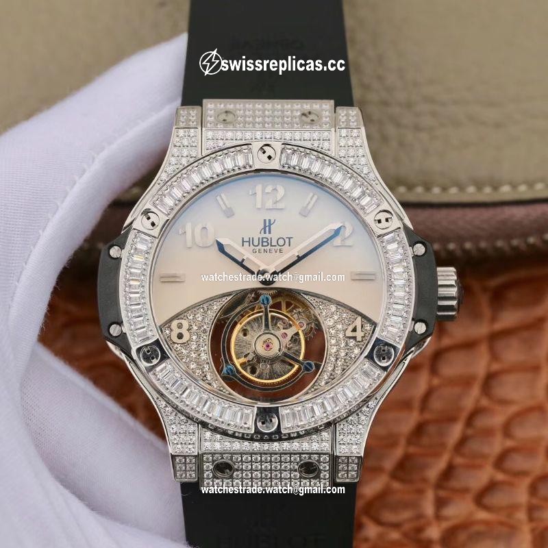 Hublot Classic Fusion Tourbillon White Enamel Dial