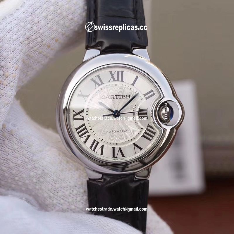 Ballon Bleu De Cartier 33mm W6920086 V6 Factory White Dial