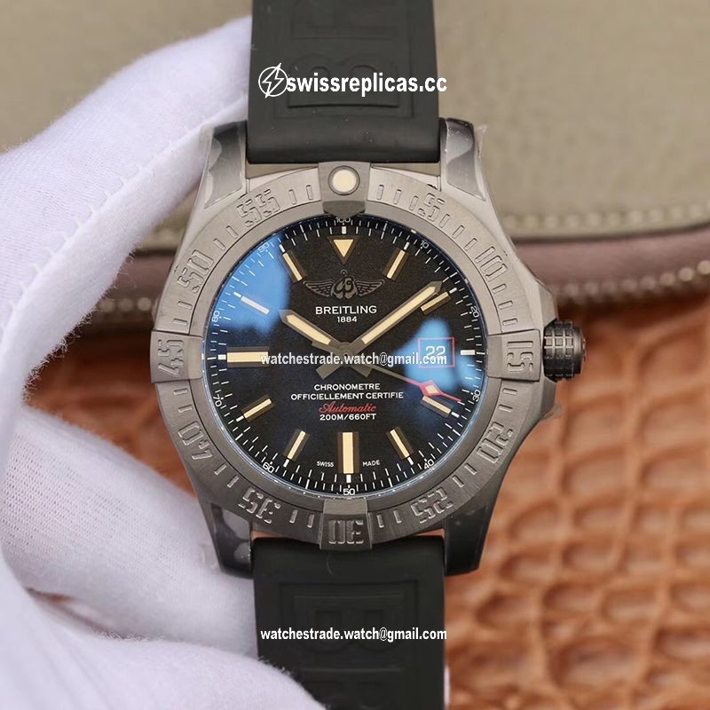 Breitling Avenger Blackbird 44mm V17311101B1W1 GF Factory V4 Black Dial