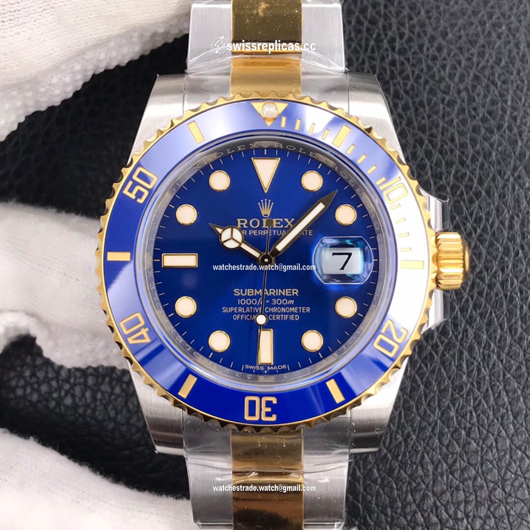 Rolex Submariner 116613LB-97203 VS Factory Blue Ceramic Bezel